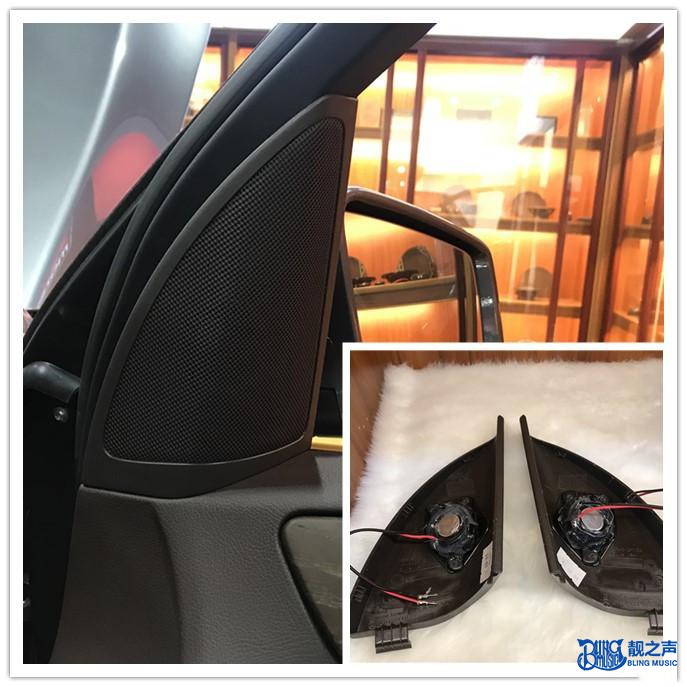 厦门靓之声奔驰改装美国哈曼 JBL STAGE1 601C 两分频套装